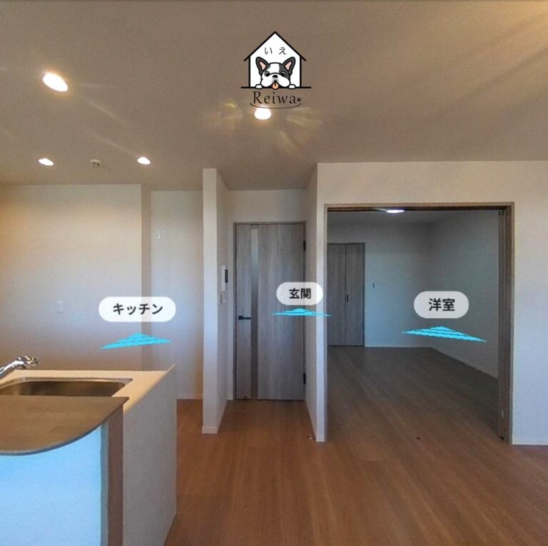 ルネス皆春 9Fの360°パノラマビュー